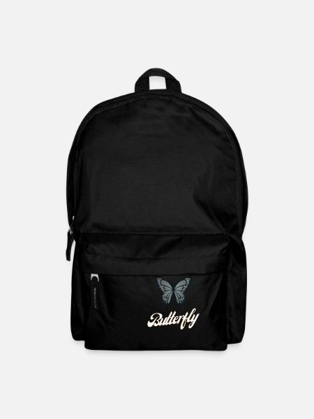 BUTTERFLY - Rucksack - Schwarz