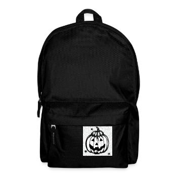 Halloween Spooky Pumpkin Lantern 3 - Backpack - black - Front