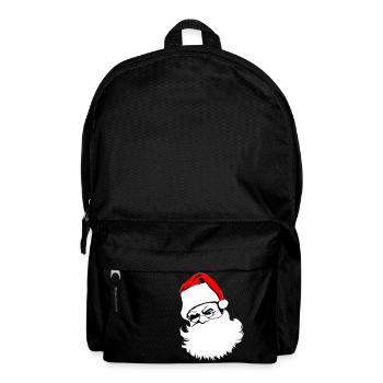Christmas Hat Santa Claus Christmas Vector - Backpack - black - Front