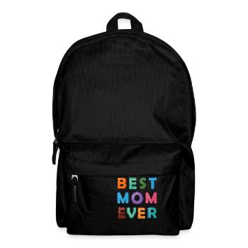 Best mom 19 - Rucksack - Schwarz - Vorne