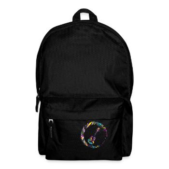 Sporty Hobby Leidenschaft Ukulele - Rucksack - Schwarz - Vorne