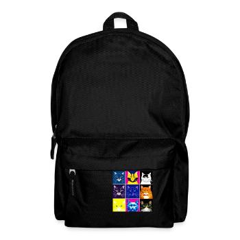 A008 - Rucksack - Schwarz - Vorne