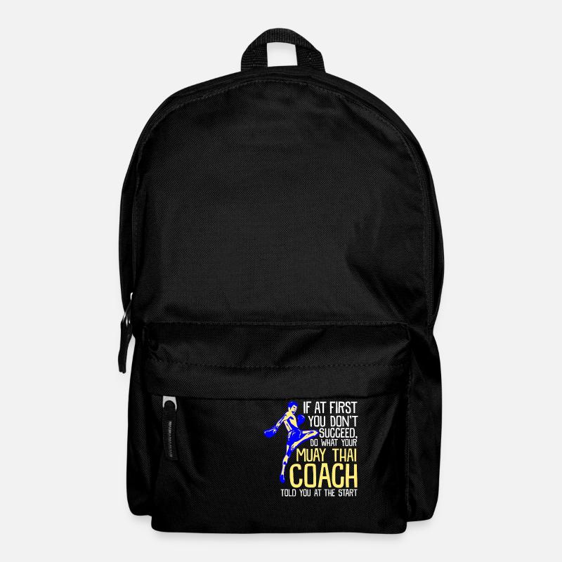 Muay Thai Coach - Backpack - black