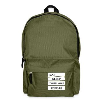 Danse Musique de danse - Sac à dos - vert olive - Devant