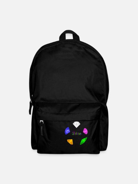 Gemstone Circle, Shine - Backpack - black