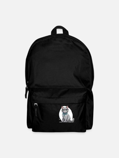 Chat docteur - Sac à dos - noir