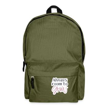 Always room to grow - Rucksack - Olivgrün - Vorne