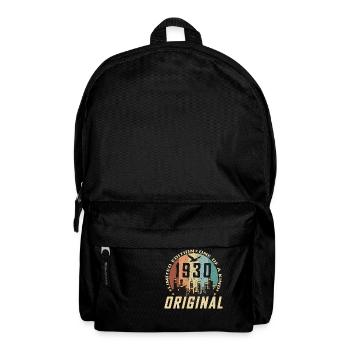 Vintage December 1930 94 Birthday Gift - Backpack - black - Front
