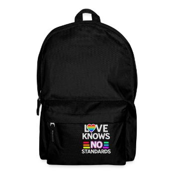 Inclusive Love Diverse Unconditional Lovers Queer - Rucksack - Schwarz - Vorne