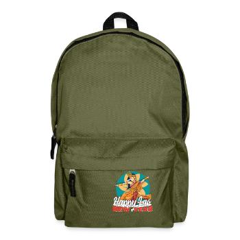 Laos Laote Laoten Lao Neujahr I Geschenk - Rucksack - Olivgrün - Vorne