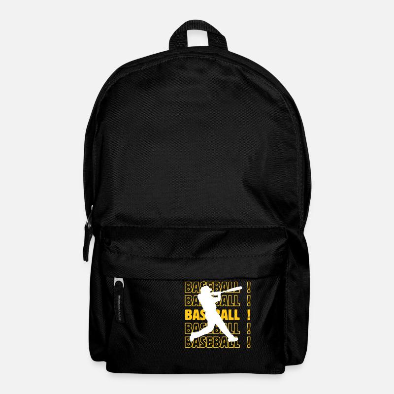 Baseball Baseball Baseball - Rucksack - Schwarz