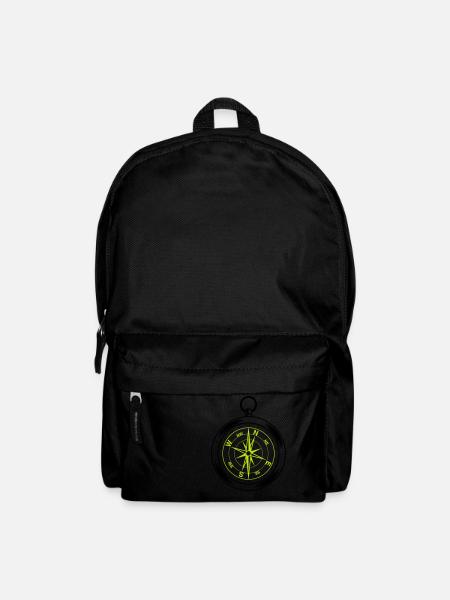 kompass - Rucksack - Schwarz