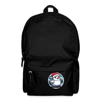 Dove Bird Christmas Animal - Backpack - black - Front