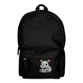 Rhinoceros baby - Backpack - black - Front