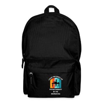 Physical Therapist Humorous Gift Saying Funny - Backpack - black - Front