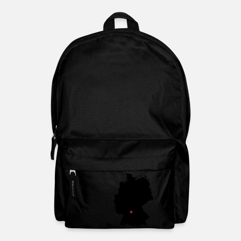 Deutschland Stuttgart Würzburg - Rucksack - Schwarz
