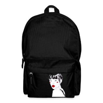 beauty portrait asiatische frau - Rucksack - Schwarz - Vorne