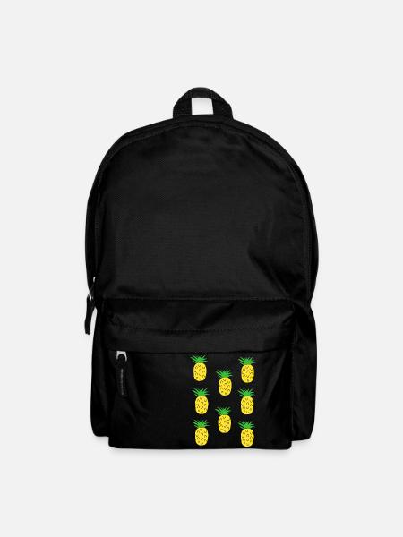 Pineapple pattern - Backpack - black