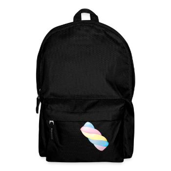 Smiley Marshmallow - Sac à dos - noir - Devant