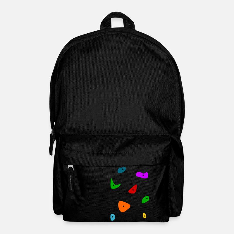 Kletterwand - Rucksack - Schwarz
