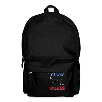 Allez les gones - Sac à dos - noir - Devant