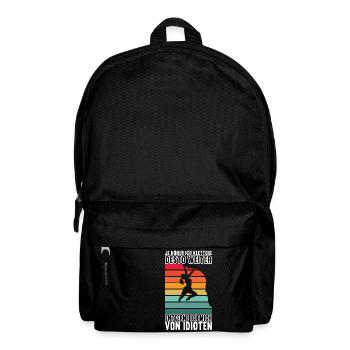 Klettern Kletterer - Rucksack - Schwarz - Vorne