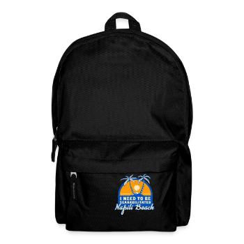 I Need To Be Seahabilitated Napili Beach Summer - Rucksack - Schwarz - Vorne