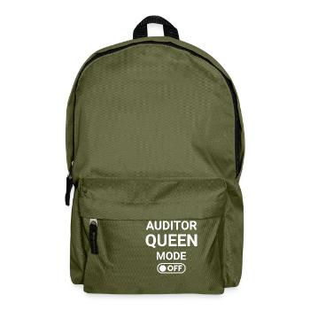 Auditor Queen Mode OFF - Backpack - olive green - Front