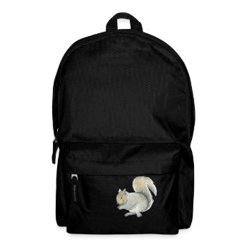 gray squirrel - Backpack - black - Front