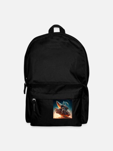 Weltraum-Sheriff,Cowboy - Rucksack - Schwarz