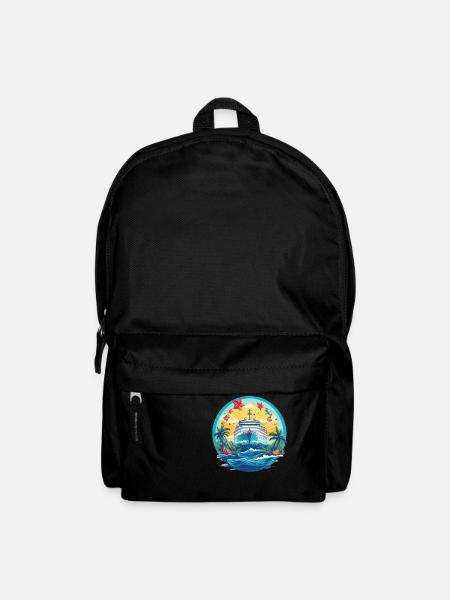 Majestätische Kreuzfahrt - Rucksack - Schwarz