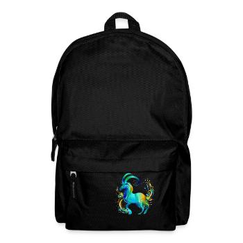 Lolo the Capricorn - Backpack - black - Front