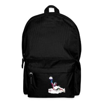 Wasserballsport #sport #waterpolo - Rucksack - Schwarz - Vorne