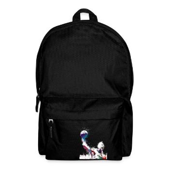 Wasserballsport #sport #waterpolo - Rucksack - Schwarz - Vorne