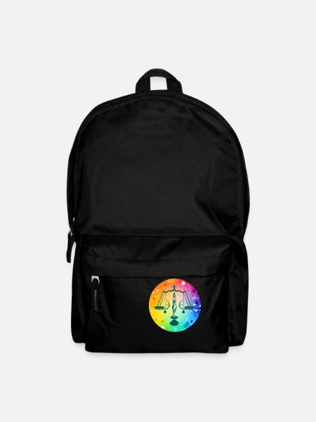Das Zeichen der mehrfarbigen Skala - Rucksack - Schwarz