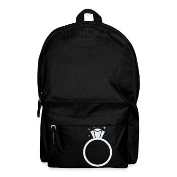 Diamant Ehering - Rucksack - Schwarz - Vorne