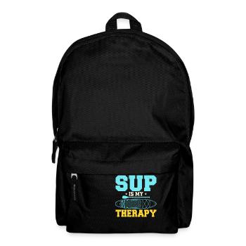 SUP Is My Therapy Stand Up Paddling Board - Rucksack - Schwarz - Vorne