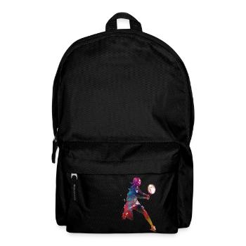 Joueur de tennis sport art #tennis #sport - Sac à dos - noir - Devant