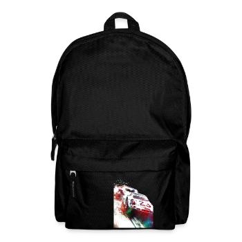 Racing car #racing #sport - Backpack - black - Front