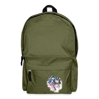 Synchronschwimmen #sport - Rucksack - Olivgrün - Vorne