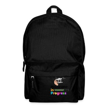 Photographe en cours Photo Cadeau étudiant - Sac à dos - noir - Devant