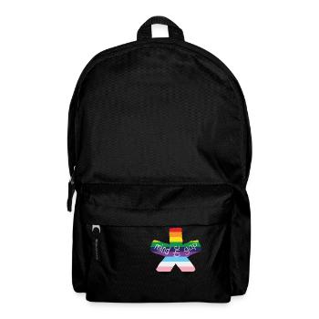 blockedTitle - Rucksack - Schwarz - Vorne