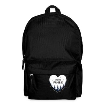 coolste Familie - Rucksack - Schwarz - Vorne