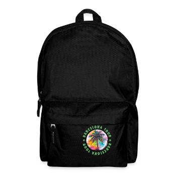 Barcelona Tour Holiday Plame Colorful - Backpack - black - Front