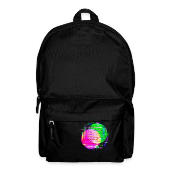 "Circle2" by Acryl Gallery & Design - Backpack - black - Front