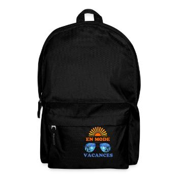 En mode vacances d été - Sac à dos - noir - Devant
