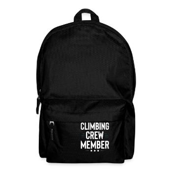 Climbing Crew - Backpack - black - Front