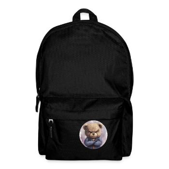 Ober-Teddy: Courageous and determined - Backpack - black - Front