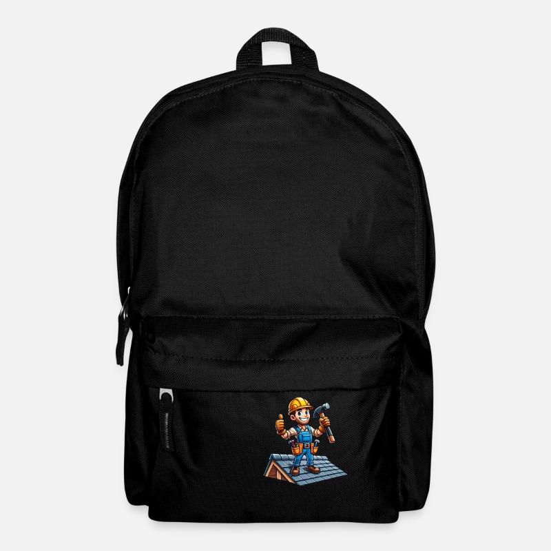 dachdecker - Rucksack - Schwarz