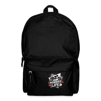 Kleine Bikes, große Leidenschaft - Rucksack - Schwarz - Vorne